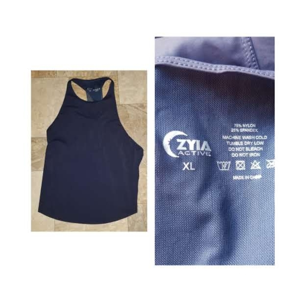 ZYIA Navy Tank Top
